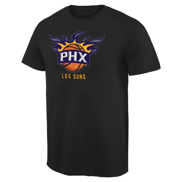 NBA Men Phoenix Suns Noches Enebea TShirt Black->sacramento kings->NBA Jersey